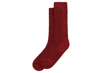 Kith Willet Marled Crew Socks Pyre