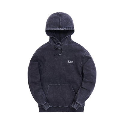 Kith Williams III Crystal Wash Hoodie Moonless Night