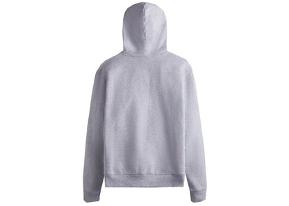 Kith Williams V Zip Up Hoodie Light Heather Grey
