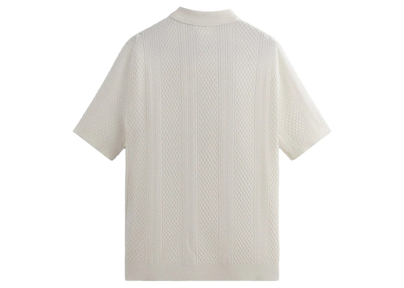 Kith Wilson Essex Sweater Polo Bright White