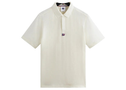 Kith Wilson Game Point Seamless Polo White Alyssum