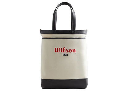 Kith Wilson Leather Trimmed Do All Tote White Alyssum