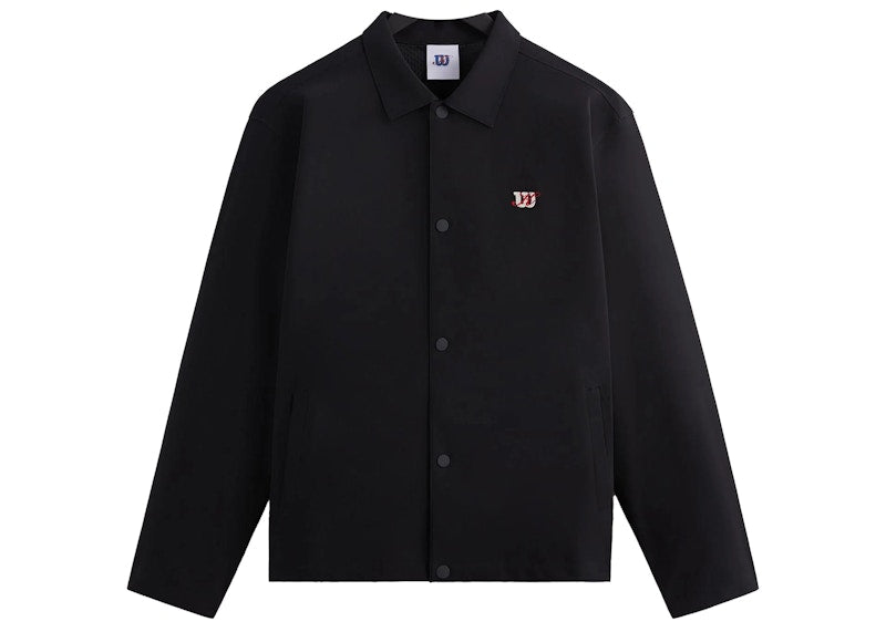 Kith Wilson Midway Coaches Jacket Black