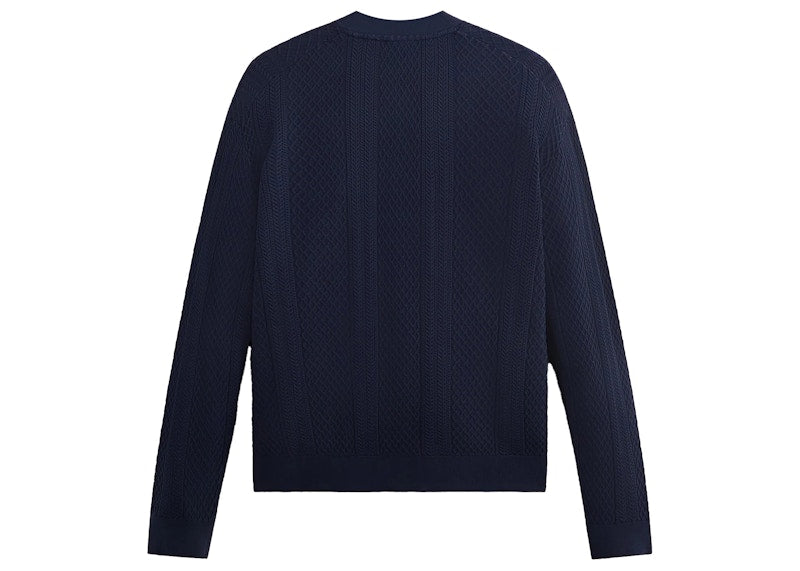 Kith Wilson Sweater Cardigan Navy Blazer