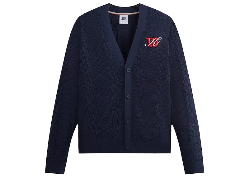 Kith Wilson Sweater Cardigan Navy Blazer