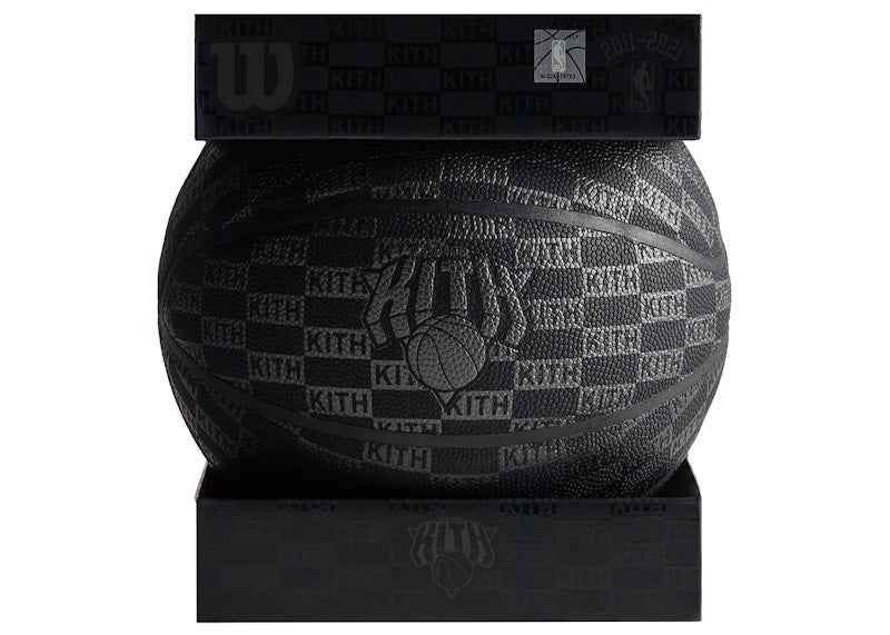 Kith x Wilson for New York Knicks Basketball Black
