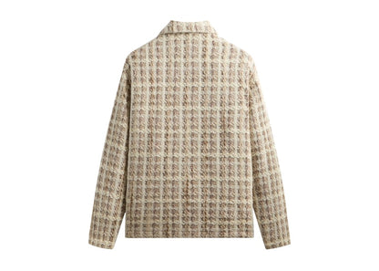 Kith Windowpane Tweed Coaches Jacket Hallow
