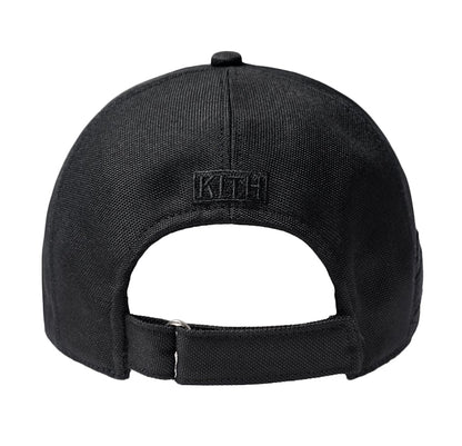 Kith Wing Stripe Cap Black