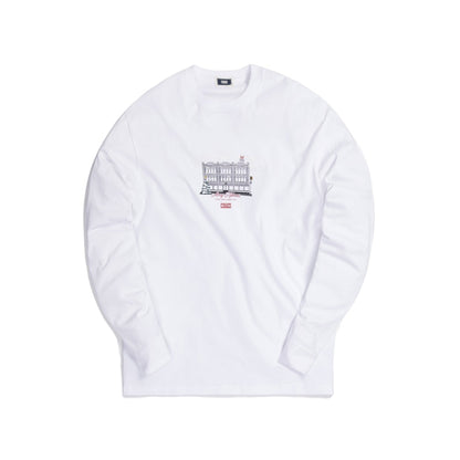 Kith Winter City New York L/S Tee White