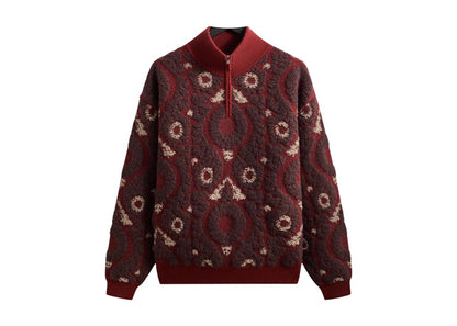 Kith Winter Vine Wyona Quarter Zip Rhone