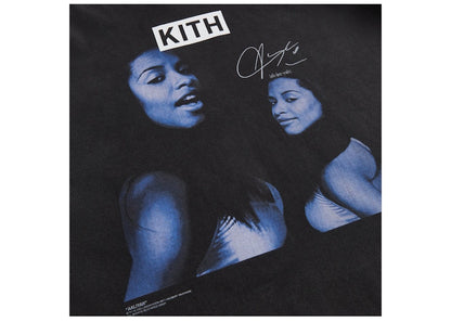 Kith Women Aaliyah Are You That Somebody Vintage Tee Black
