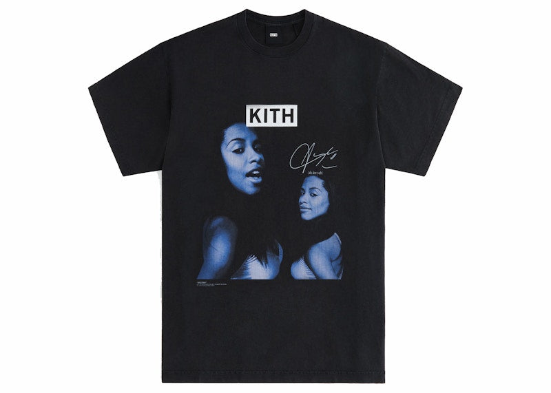 Kith Women Aaliyah Are You That Somebody Vintage Tee Black