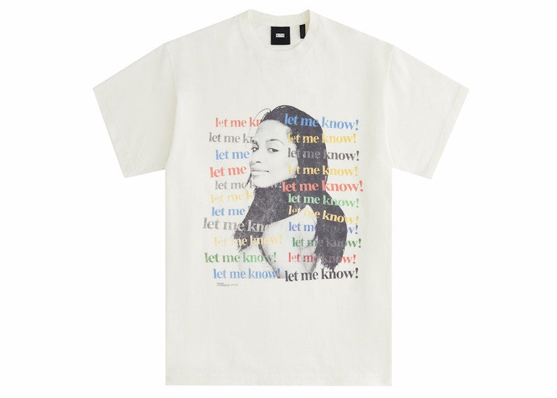 Kith Women Aaliyah At Your Best Vintage Tee Sandrift