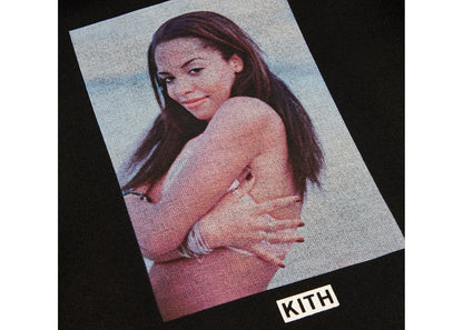 Kith Women Aaliyah Rock The Boat Jane Hoodie Black