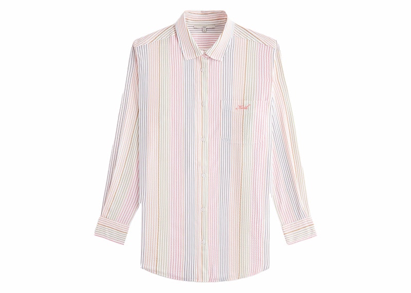 Kith Women Ora II Seersucker Shirt White