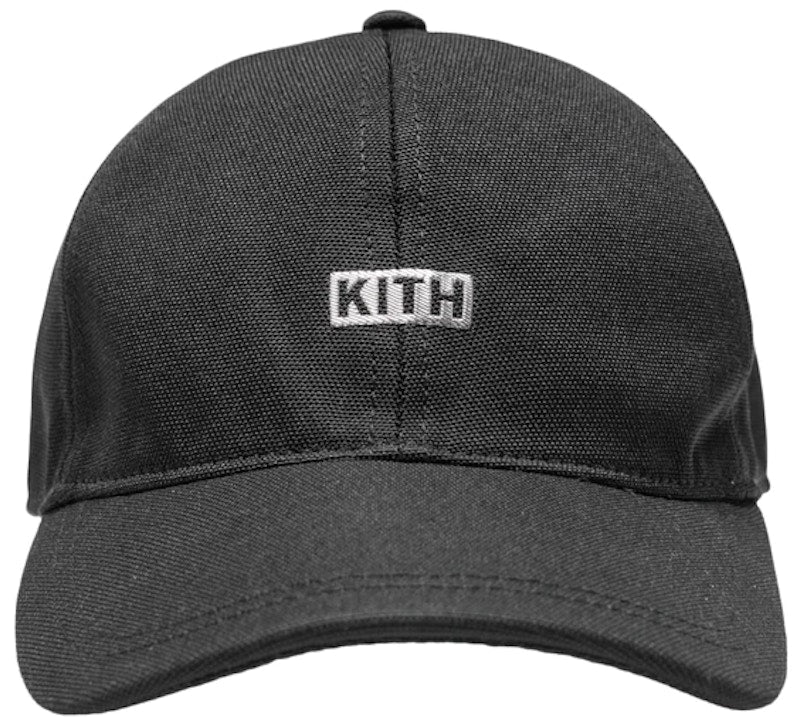 Kith Women Silver Classic Logo Cap Black