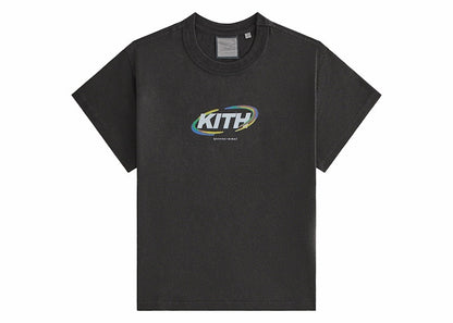 Kith Women Spiral Mulberry Vintage Tee Black