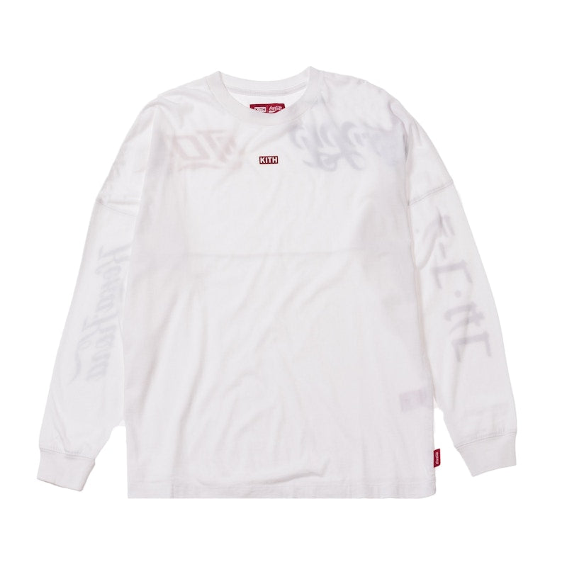 Kith Women x Coca-Cola Graphic L/S White