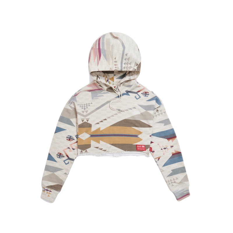 Kith Women x Coca-Cola Simran Hoodie Ivory/Multi