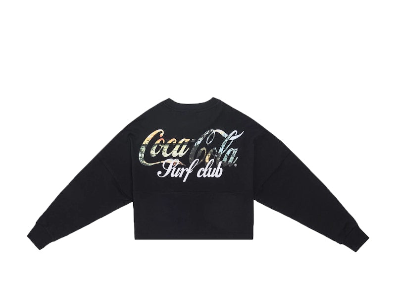 Kith Women x Coca-Cola Surf Club L/S Tee Black