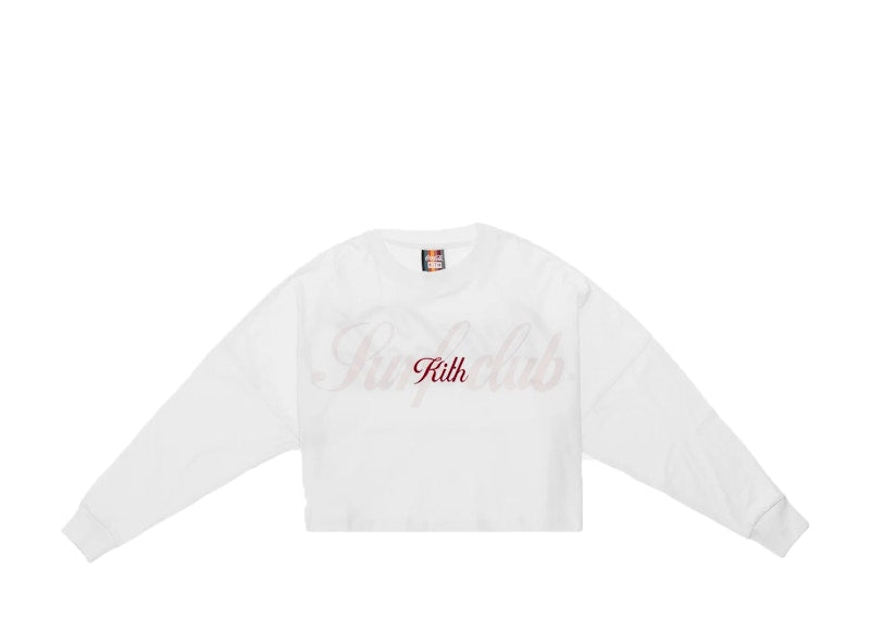 Kith Women x Coca-Cola Surf Club L/S Tee White