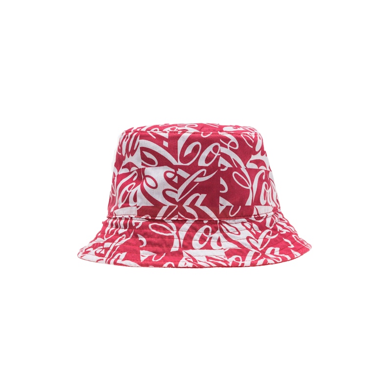 Kith Women x Coca-Cola Terry Cloth Bucket Red