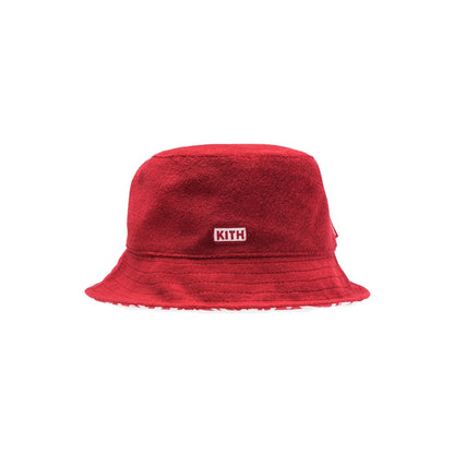 Kith Women x Coca-Cola Terry Cloth Bucket Red