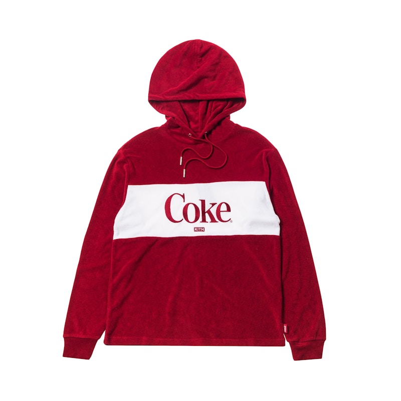 Kith Women x Coca-Cola Terry Hoodie Red