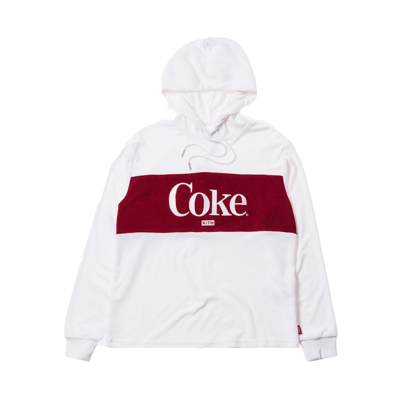 Kith Women x Coca-Cola Terry Hoodie White