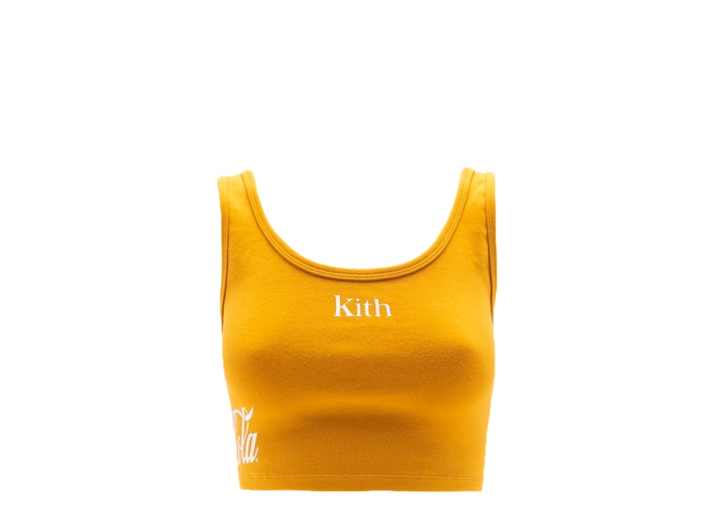 Kith Women x Coca-Cola Tyra Tank Top Yellow