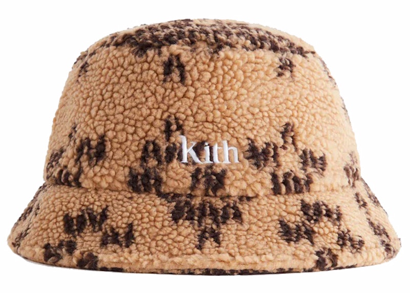 Kith Women's Fair Isle Sherpa Bucket Hat Loft