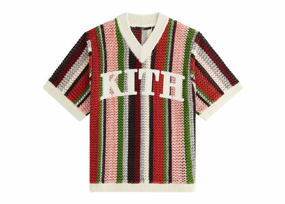 Kith Women's Spencer II Crochet Jersey Cinnabar