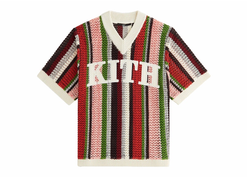 Kith Women's Spencer II Crochet Jersey Cinnabar
