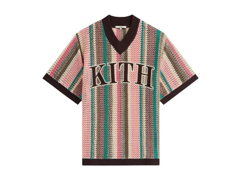 Kith Women's Spencer II Crochet Jersey Protea