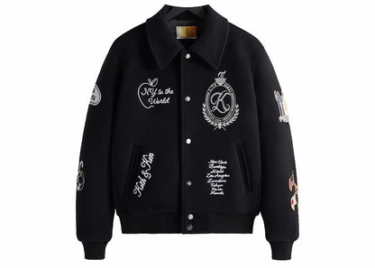 Kith Wool Coaches Jacket Black