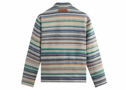 Kith Woven Stripe Coaches Jacket Current