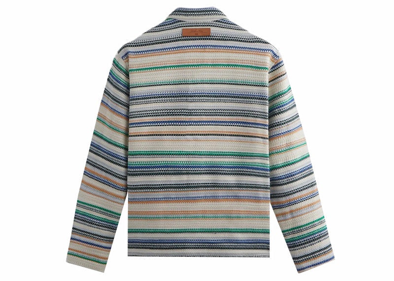 Kith Woven Stripe Coaches Jacket Current