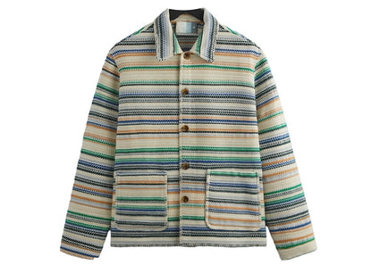 Kith Woven Stripe Coaches Jacket Current