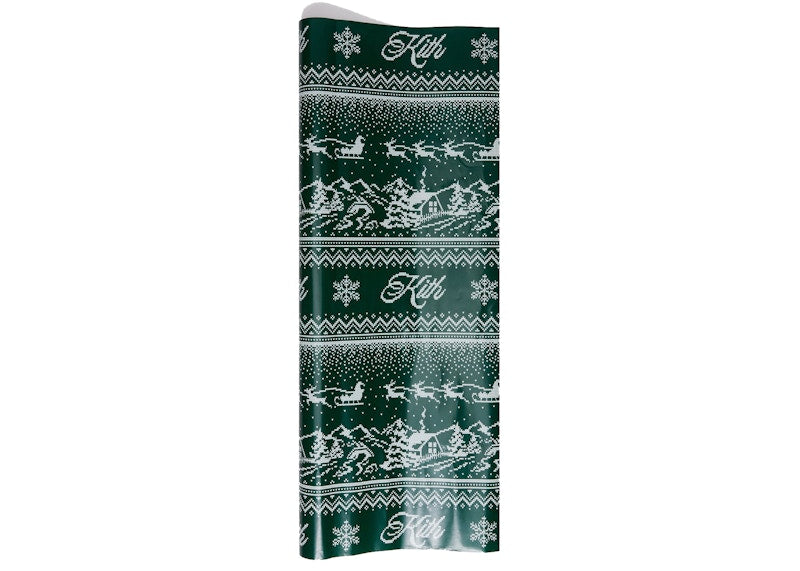 Kith Wrapping Paper Green