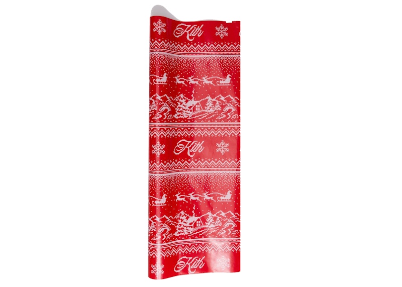 Kith Wrapping Paper Red