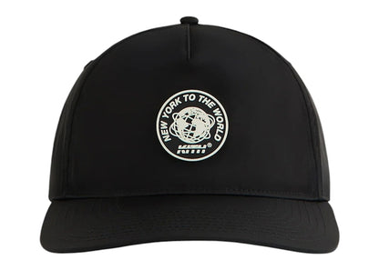Kith Wrinkle Nylon Bay Low Pinch Crown Cap Black