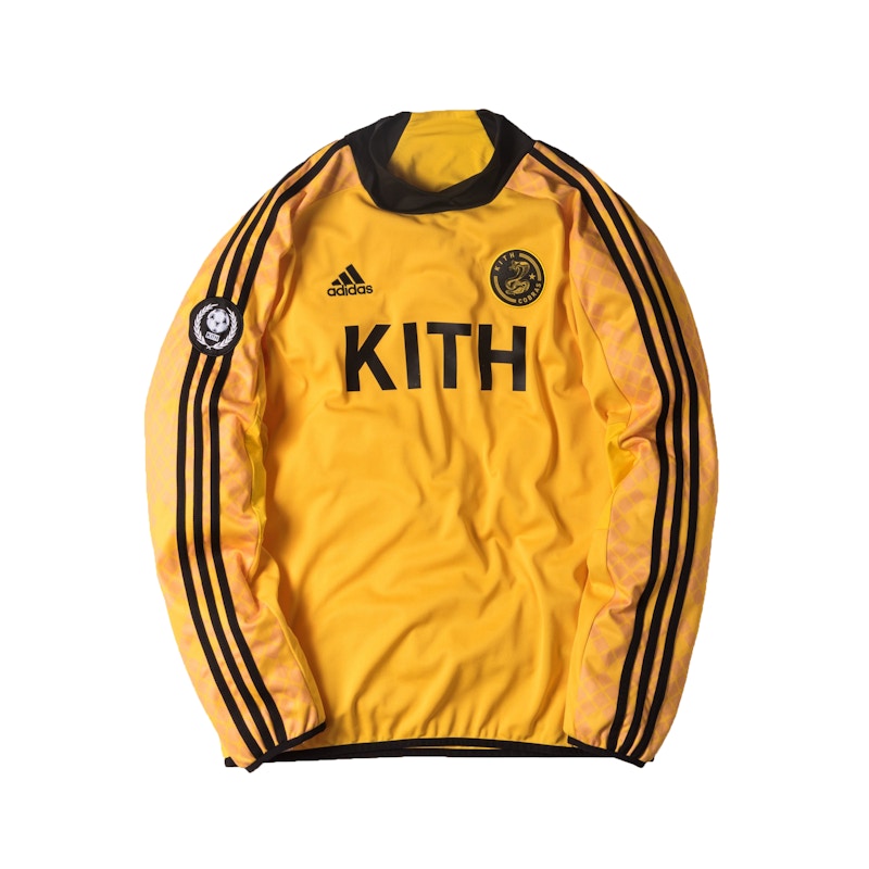 Kith adidas Soccer Cobras Goalie Jersey Yellow