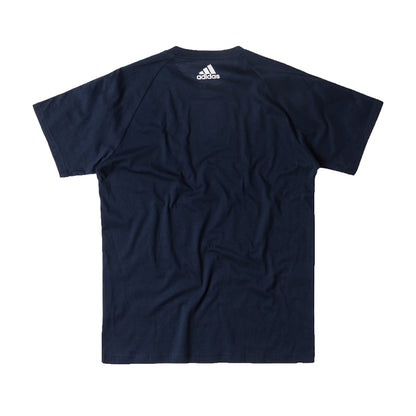 Kith adidas Soccer Flamingos Home Adi Logo Tee Navy