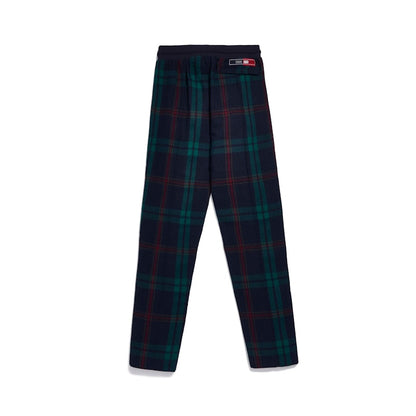 Kith for Bergdorf Goodman Lewis Track Pant Navy/Green Plaid