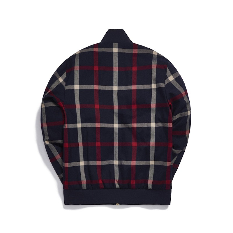 Kith for Bergdorf Goodman Roger Track Jacket Navy/Red Plaid