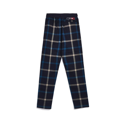 Kith for Bergdorf Goodman Roger Track Pant Navy/Blue Plaid