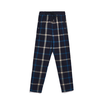 Kith for Bergdorf Goodman Roger Track Pant Navy/Blue Plaid