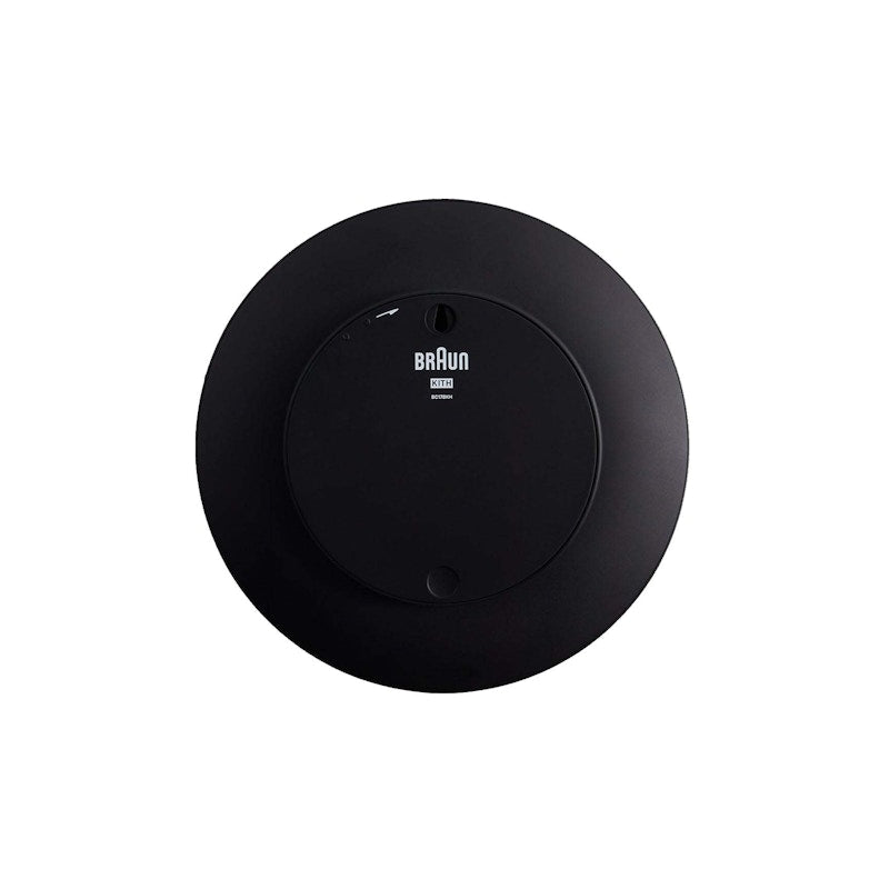 Kith for Braun BC17 Wall Clock Black