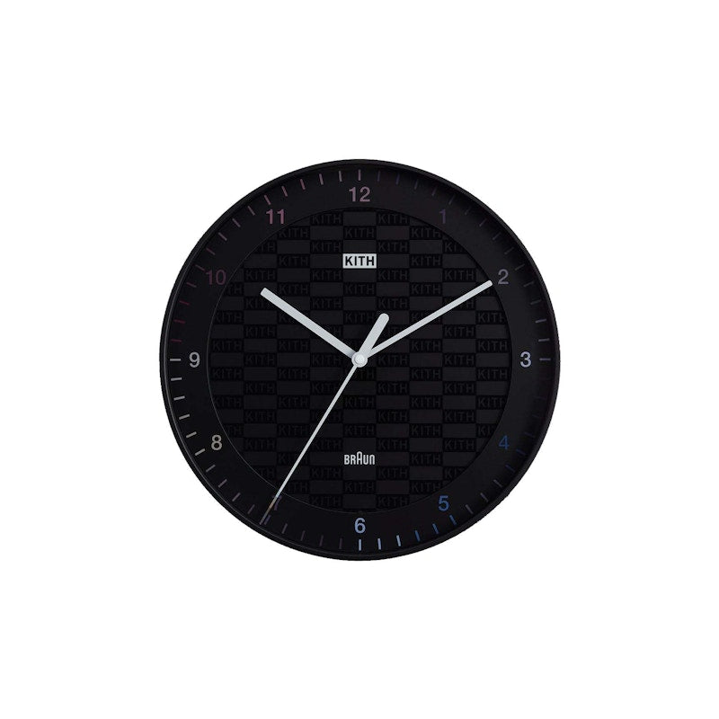 Kith for Braun BC17 Wall Clock Black