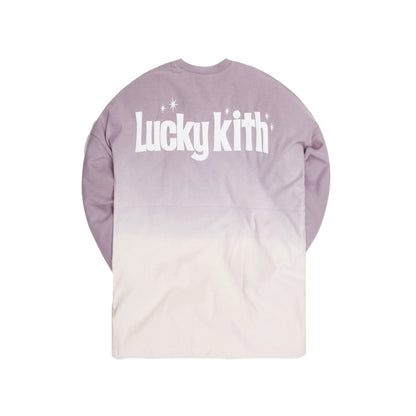 Kith for Lucky Charms Dip Dye L/S Tee Purple/Pink